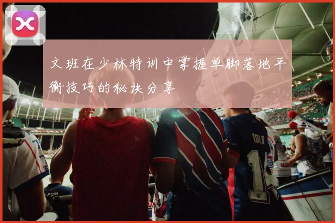文班在少林特训中掌握单脚落地平衡技巧的秘诀分享